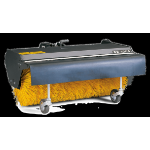 Frontmontert børste